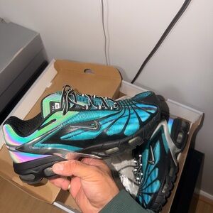 Nike skepta tailwind Teal and Black Athletic Shoes